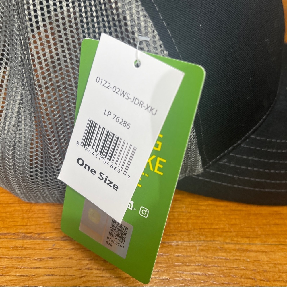 John Deere Trucker Hat Hutson Embroidered Snapback Mesh Cap NWT - Picture 5 of 7